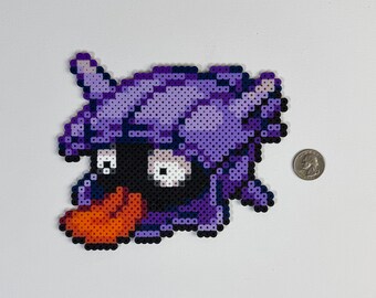 Pokémon Shellder Perler Bead Art