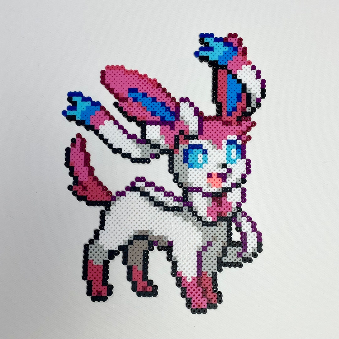 Pokémon Sylveon Perler Bead Art - Etsy