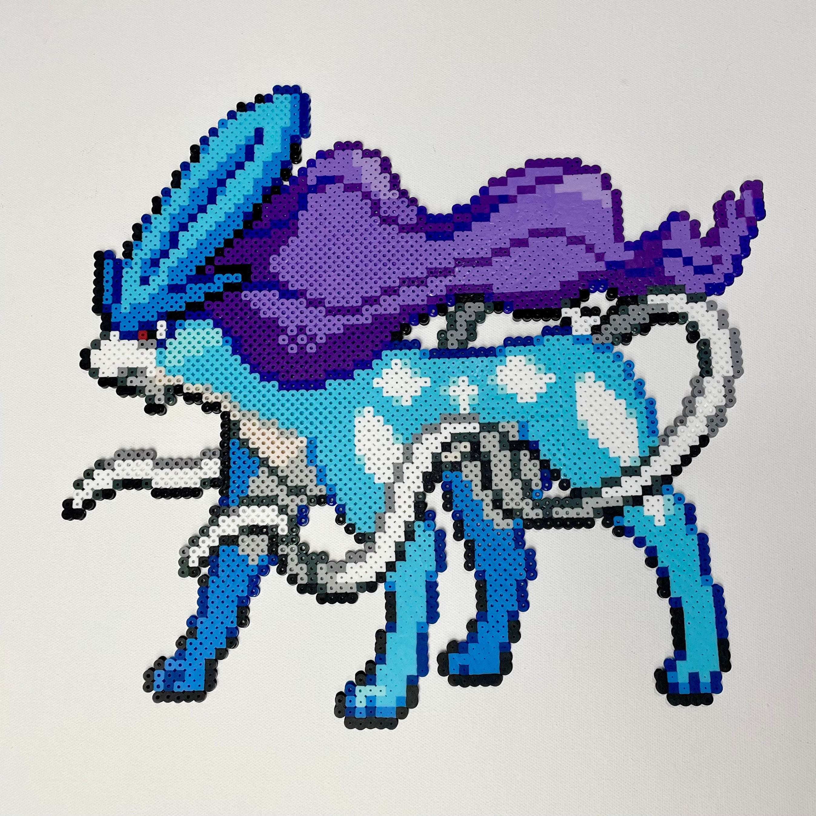 Pokémon Raikou Perler Bead Art -  Portugal