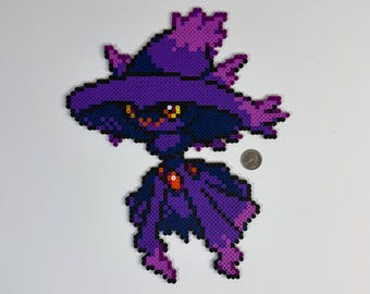 Pokémon Mismagius Perler Bead Art