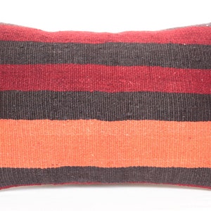16x24 kilim pillow,Turkish pillow,throw pillow cover,Hand woven couch cushion.lumbar kilim pillow, Bohemian decor pillow cases,Sofa pillow