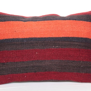 16x24 kilim pillow,Turkish pillow,throw pillow cover,Hand woven couch cushion.lumbar kilim pillow, Bohemian decor pillow cases,Sofa pillow