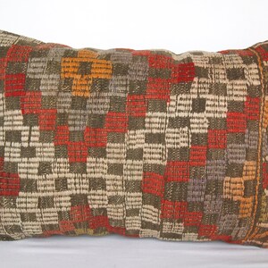 16x24 kilim pillow,Turkish pillow,throw pillow cover,Hand woven couch cushion.lumbar kilim pillow, Bohemian decor pillow cases,Sofa pillow