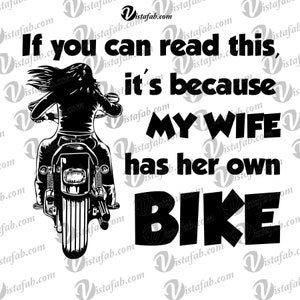 Wife&#39;s Motorcycle svg, INSTANT DOWNLOAD, SVG, motorcycle, Bike svg, rider svg, motorbike svg, silhouette svg, jpeg, pdf, silhouette, cricut