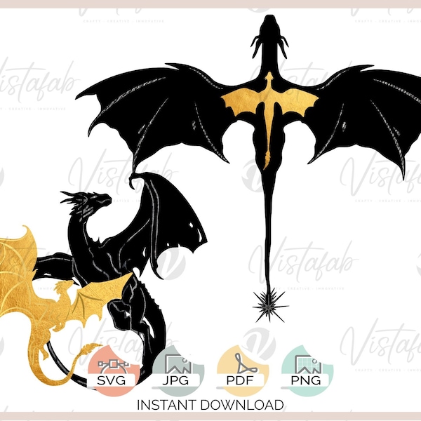 4th Wing Duo svg, INSTANT DOWNLOAD, svg, dragons svg, riders svg,  fantasy svg, silhouette svg, book svg, jpeg, pdf, silhouette, cricut