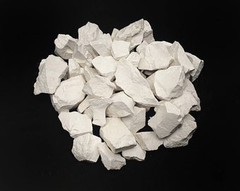 Fossil White Ochre Rough Pigment Stones