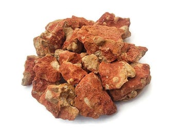 Orange Iron Oxide Pigment Rough Stones Great Ocran Road Australia