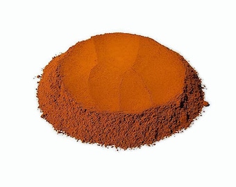 Rohes Siena Oxide Pigment, handgesammelt aus Australien