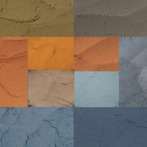 Australian Ochre 10 Pack #2 Quality Pigments SAVE on all sample packs + Bonus