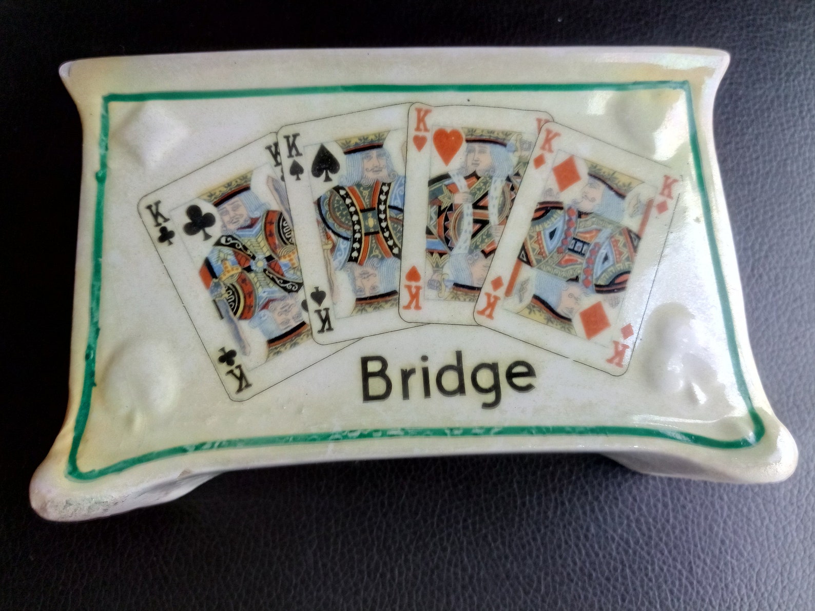 Vintage Bridge Playing Card Holder Etsy UK