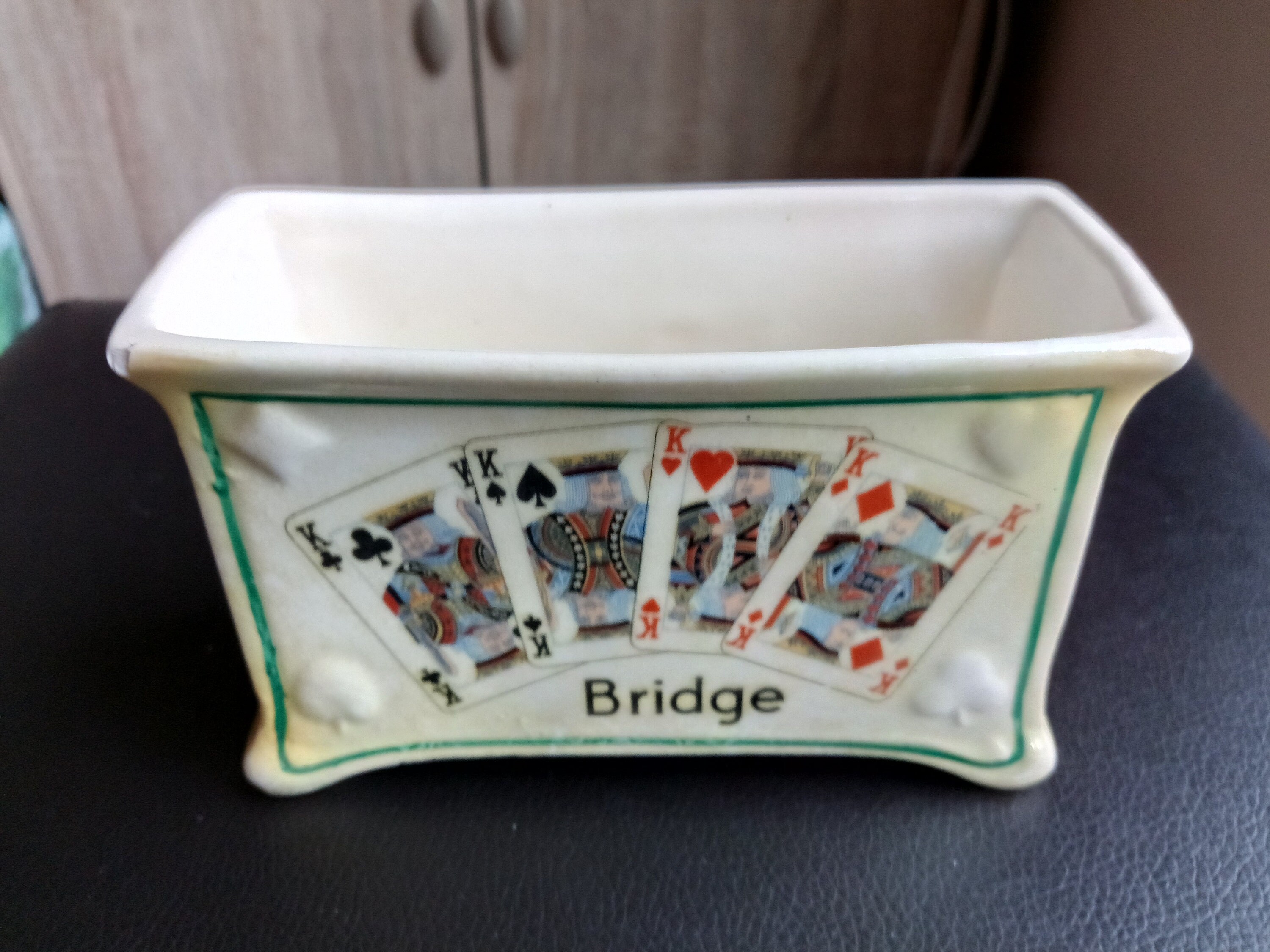 Vintage Bridge Playing Card Holder Etsy UK