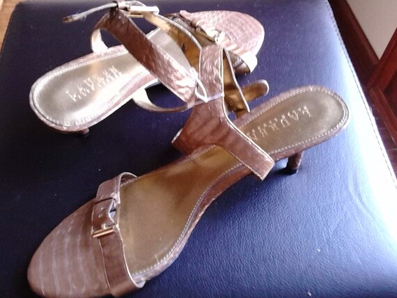 RALPH LAUREN Bronze Gold Sandals - Size 7.5 - image 7