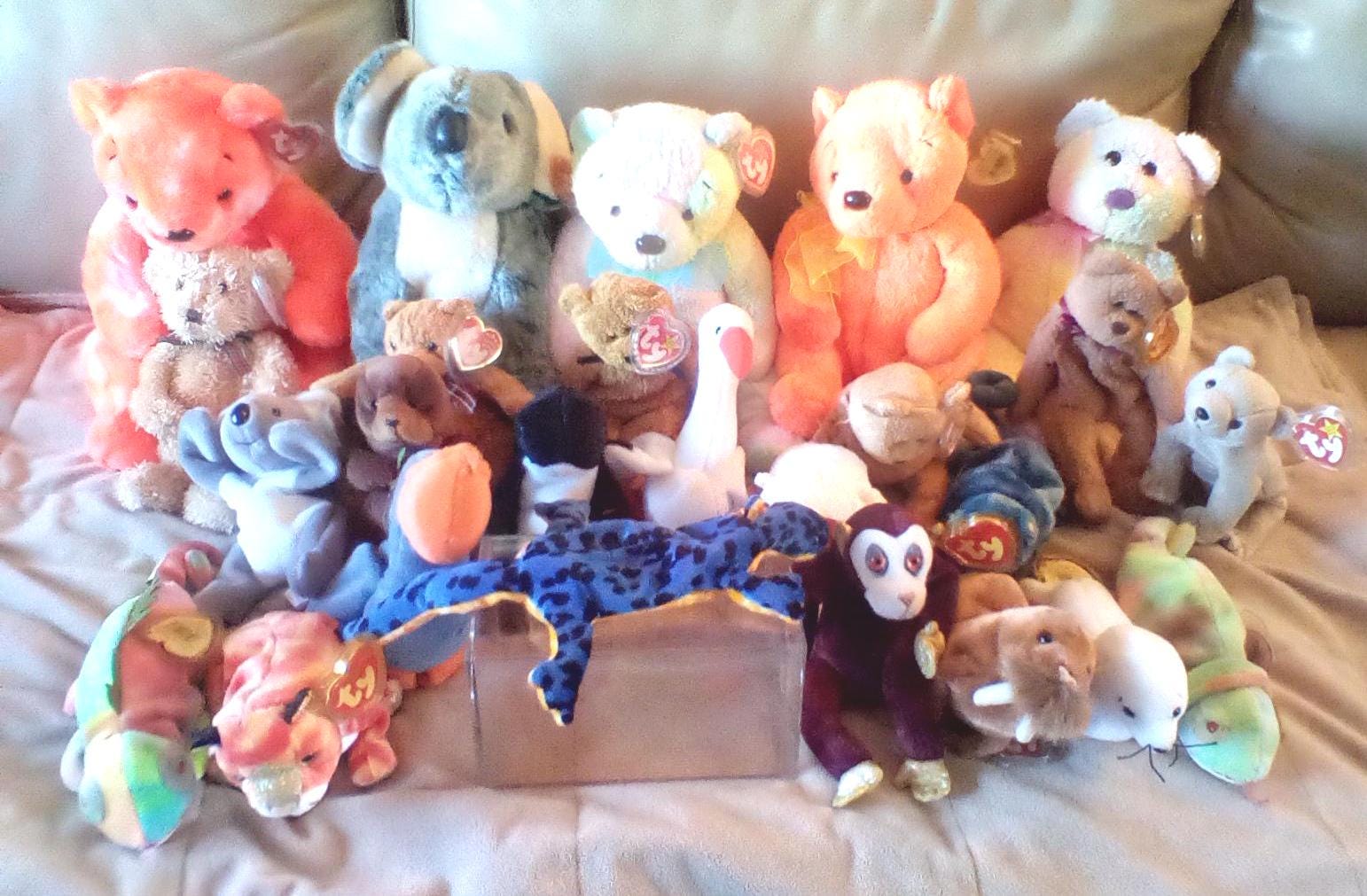 テディベティベア 置物 Display case ty beanie babies - Etsy 日本