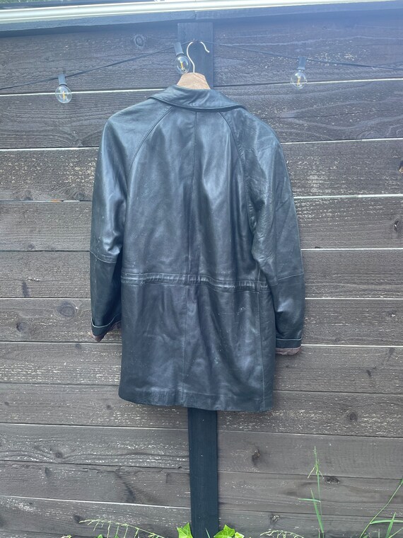 1990s Leather Jacket - image 4