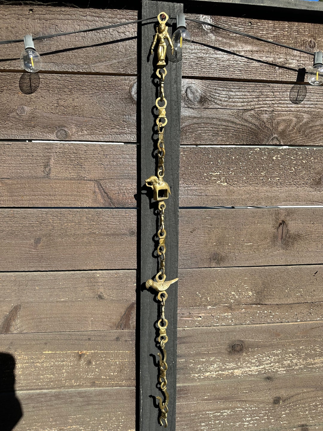 Brass Hanging Chain From India Etsy