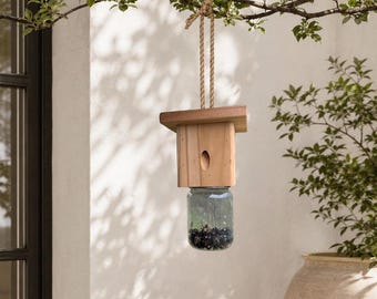 Modern Flat-Roof Carpenter Bee Traps