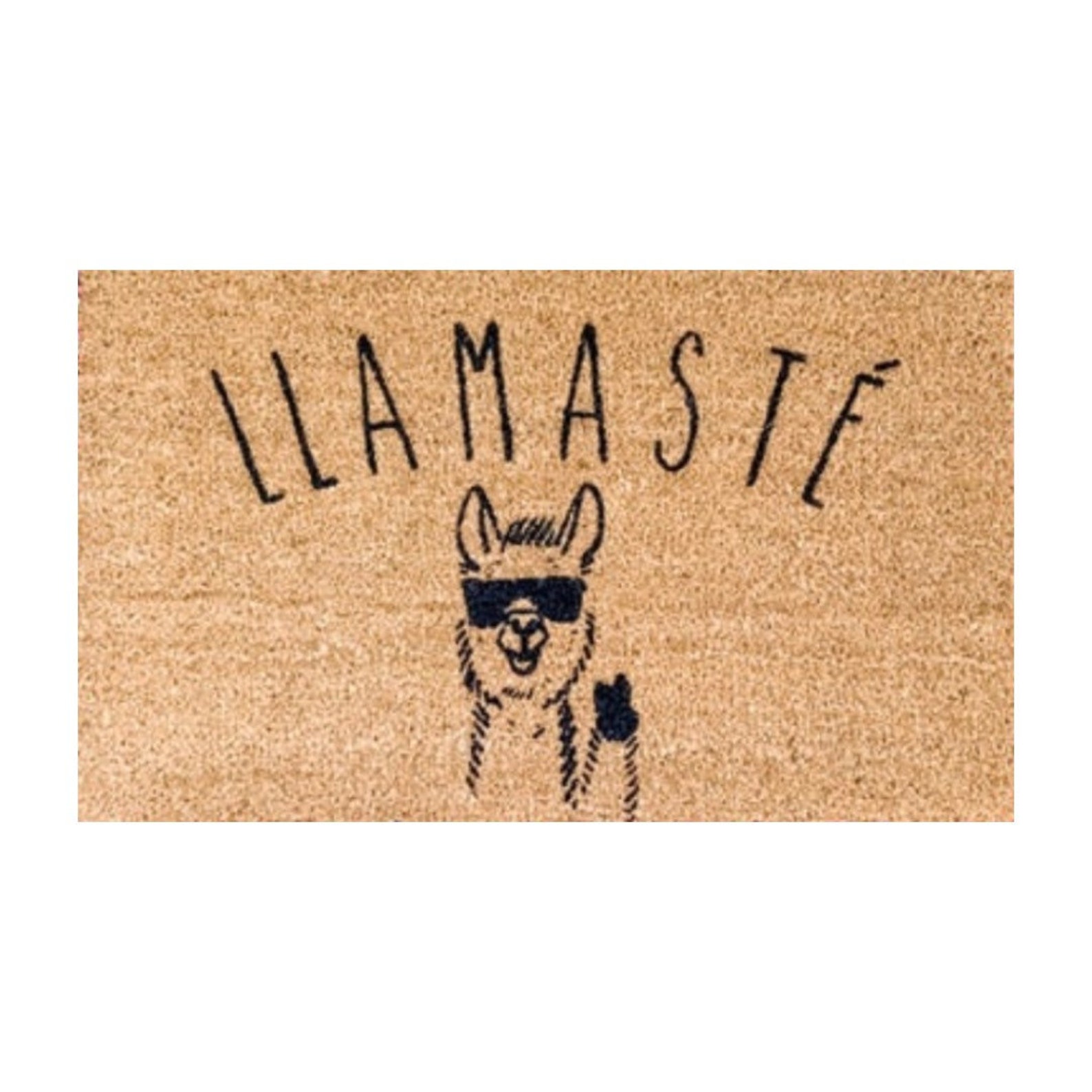 Llamaste Doormat / Llama Mat / Llama Home Decor / Etsy