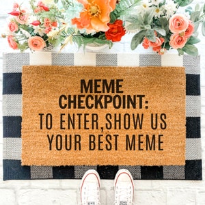 Welcome to the Shit Show Doormat Funny Doormat Funny Welcome Mat Closing Gift Spring Doormat Front Porch Decor Shit Show House