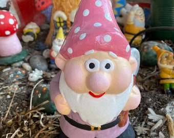 Cute Gnome with Spade