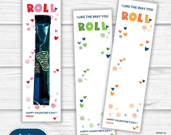 Kids Classroom Valentine, Printable Valentines Cards | Fruit Roll Ups Tags | Preschool Valentine, DIY Valentine | Instant Download