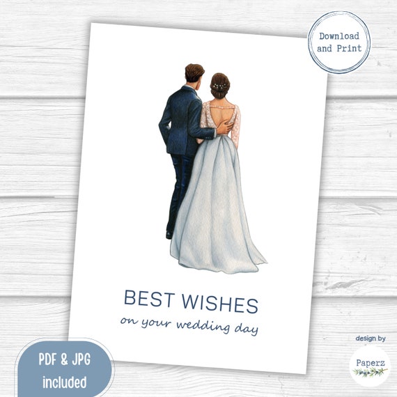 Newlyweds Marriage Card Newlyweds Marriage Card