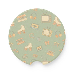 Retro Soapstone Car Coaster
