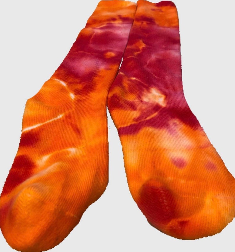 Psychedelic Knee High Socks