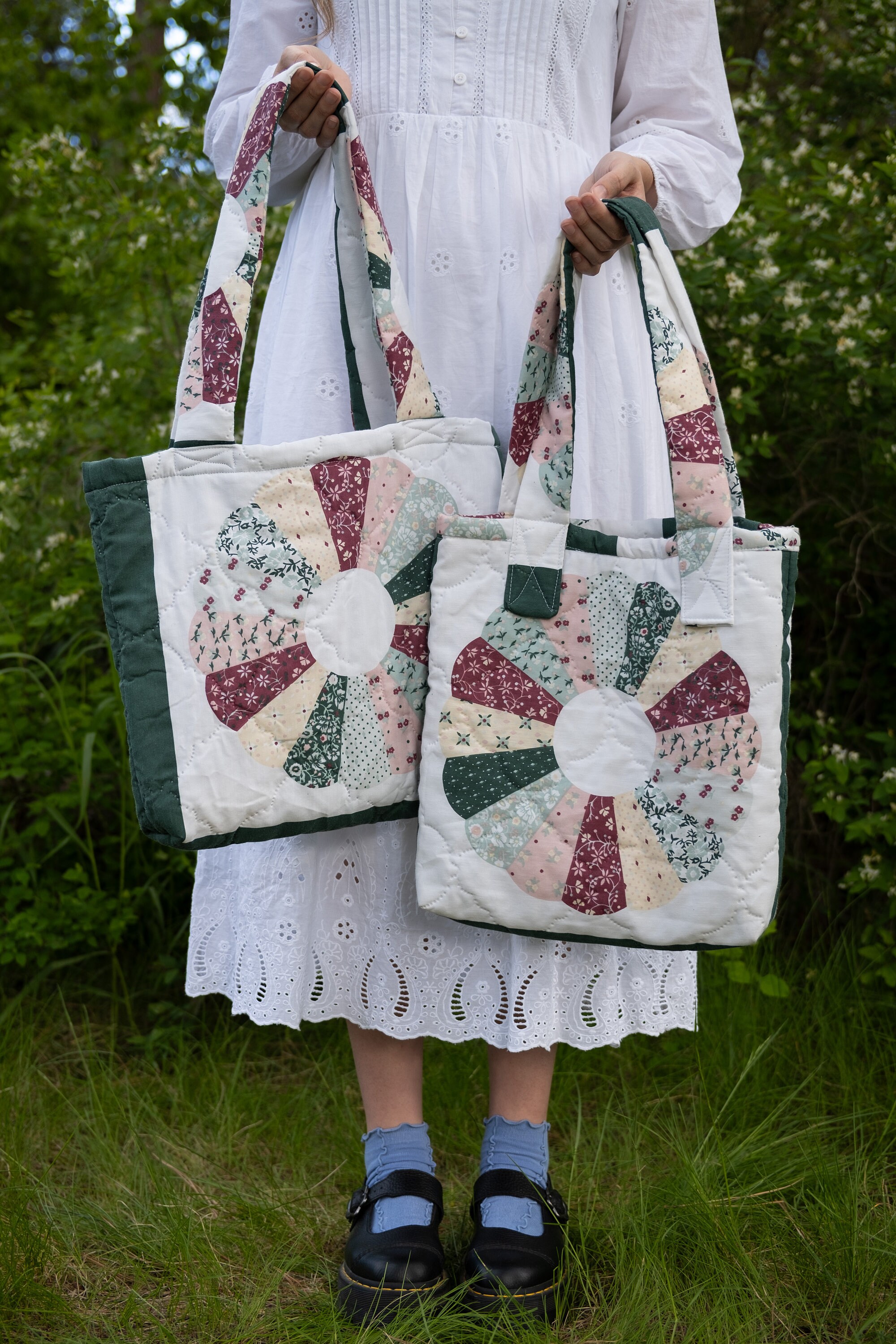 Quilted Tote Bag - Etsy