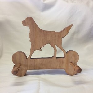 Setter Dog Leash Holder-   Can Be Personalized!