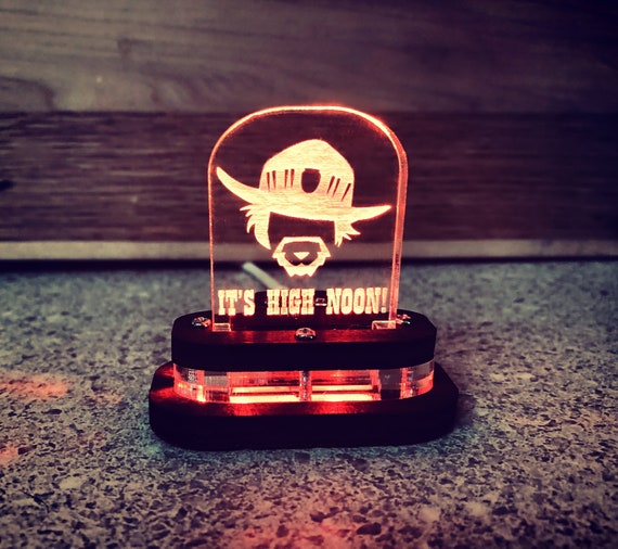Mccree Mini Desk Lamp Tiny Led Night Light 2x2 Inches Usb Etsy