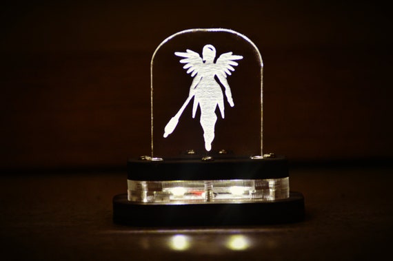 Mercy Mini Desk Lamp Stocking Stuffer Tiny Led Night Light Usb Etsy