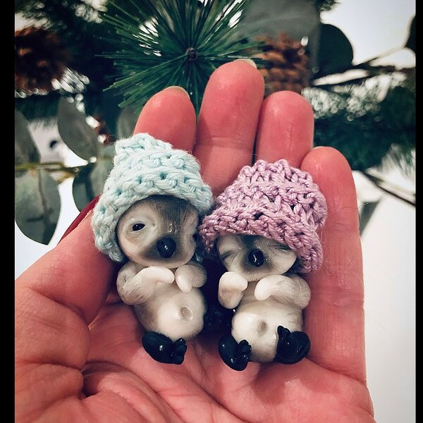 Little Baby-Penguins With Beanies