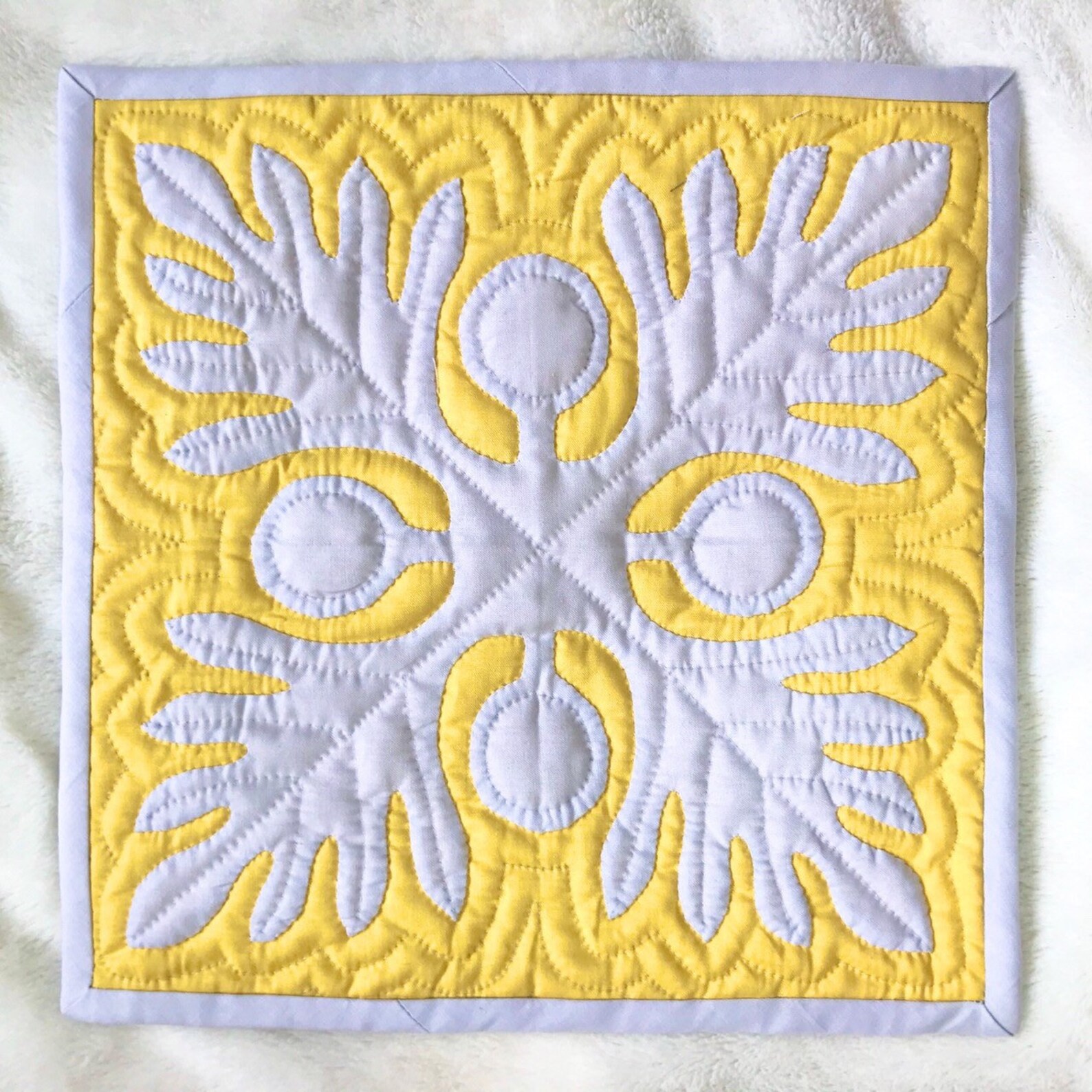 Hawaiian quilts ULU small tapestry Etsy