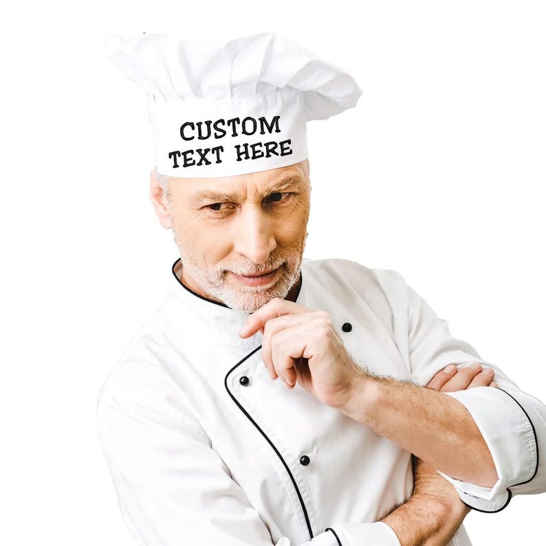 Personalized Chef Hat – Custom Embroidered Cooking Gift image 11
