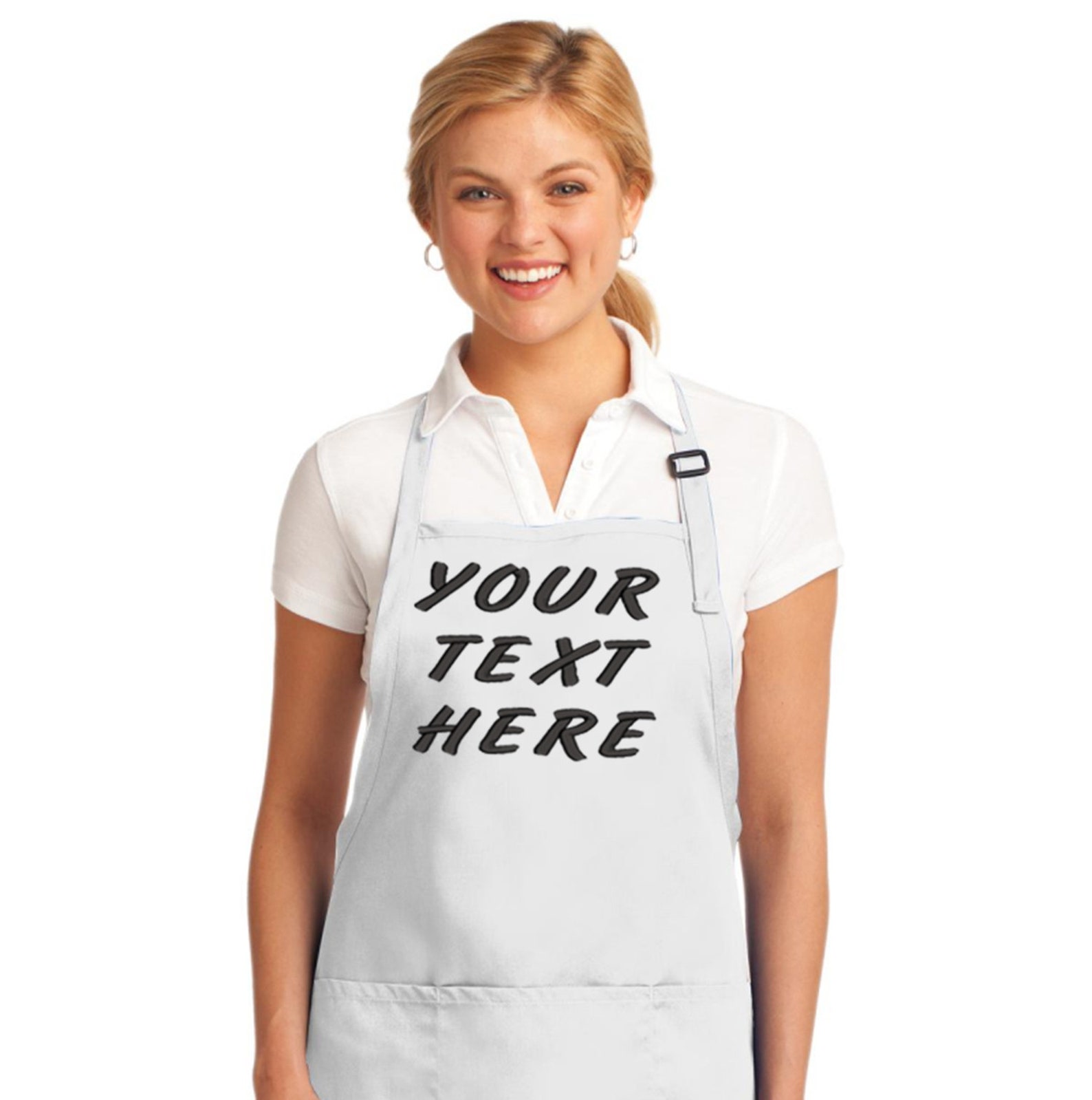 Your Text Here Apron Custom Apron Personalized Apron Etsy