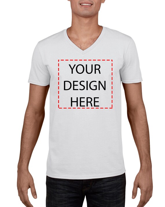 custom v neck t shirts