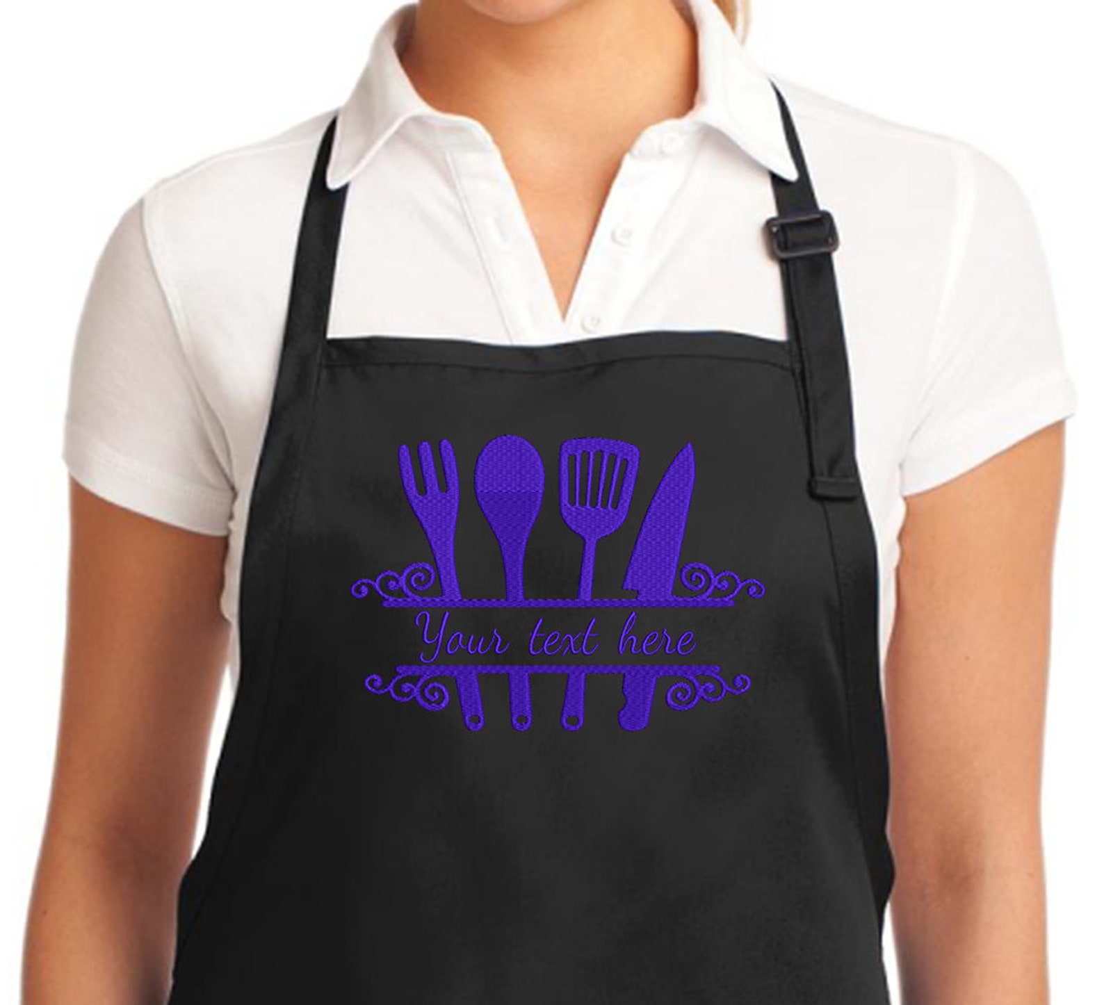 Personalized Apron for Womens Aprons Personalized Custom Etsy