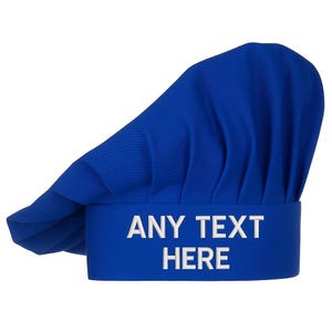 Personalized Chef Hat – Custom Embroidered Cooking Gift image 7