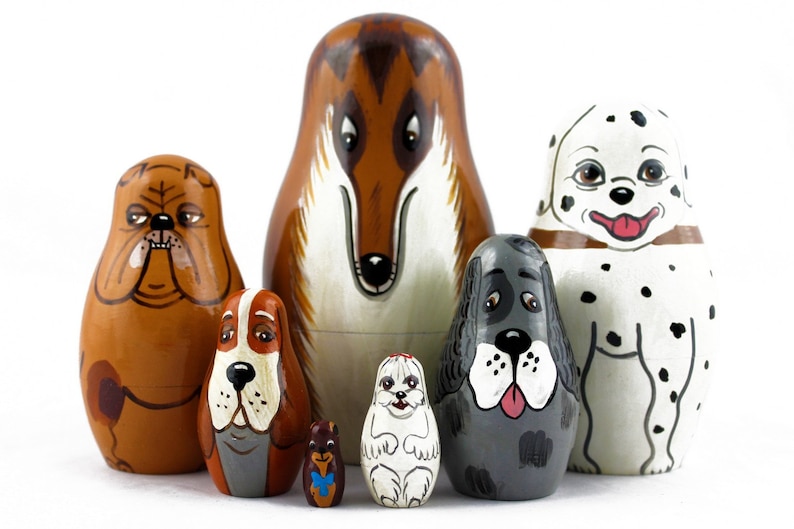 dog nesting dolls