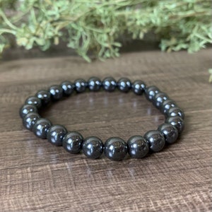 Hematite Protection Healing Crystal Bracelet