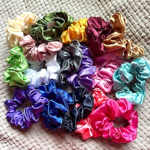 Satin Scrunchie Hair Tie