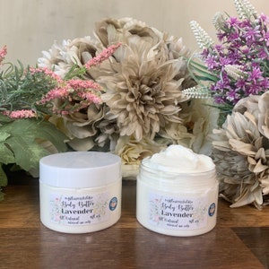 All natural Body Butter lotion smooth creamy 4oz