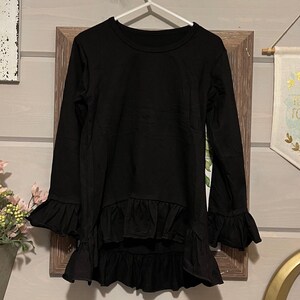 Girls Long sleeve high low tunic image 3