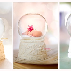 Sweet Dreams Glass Ball Plantillas 3 psd Files/Overlays/Digital Backdrop