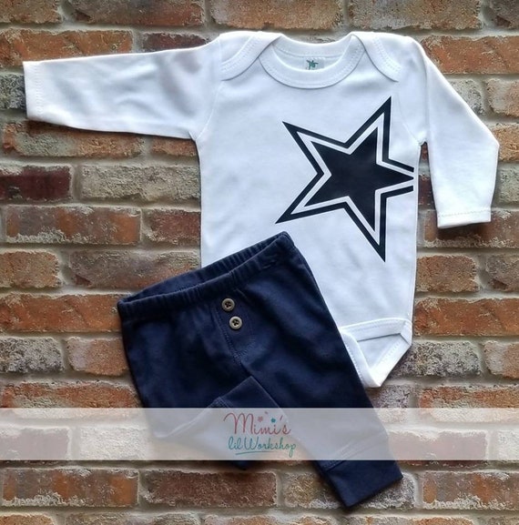 dallas cowboy onesie for baby boy