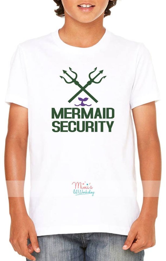 mermaid security shirt