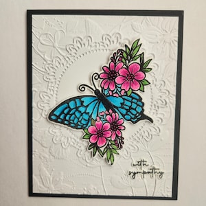 Sympathy Card, Butterfly Card, Bereavement Card, Condolence Card, Memorial Card