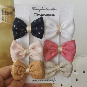 bow bar LOT 5+1 free hair bow bars, party, Christmas, hair clip, mimipouapoua