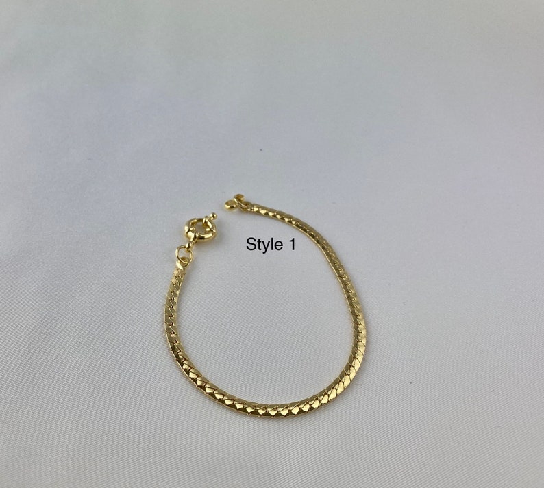 Anklet 18k Gold Filled Figaro Anklet Dainty Anklet Figaro Chain Anklet Figaro Chain Ankle Bracelet Gold Anklet Adjustable