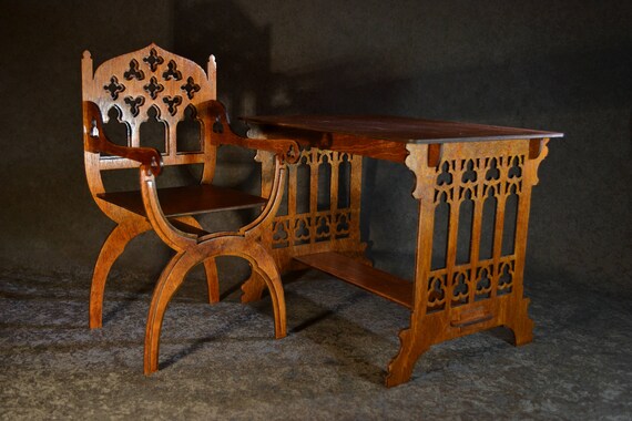 TABLE for Barbie FR BJD Dolls 12/" 1//6 Furniture wooden laquer handmade big V3